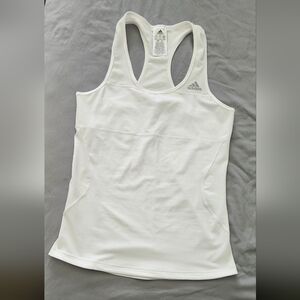 Women's Adidas Running White Tank Top - Size S